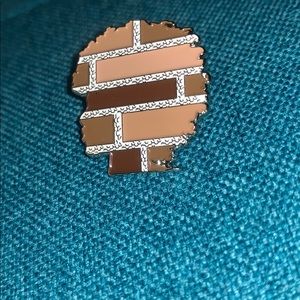Woman Silhouette Lapel Pin